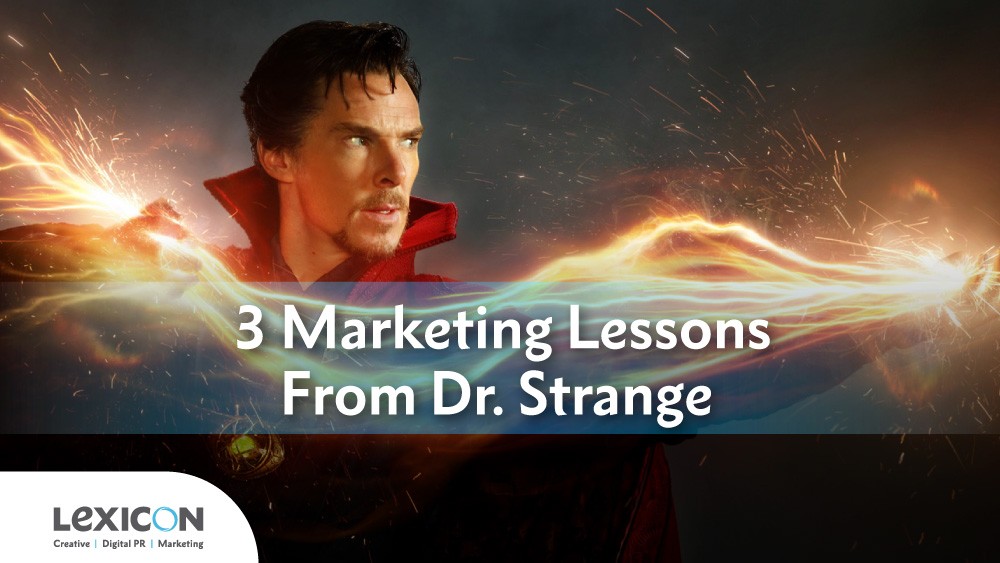 dr strange marketing lessons banner