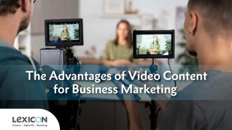 video content marketing banner